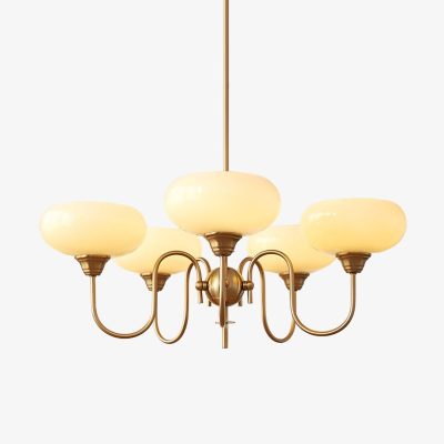 Кремовий хурмовий світильник-підвіс