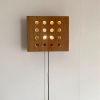 Настенный светильник Cubiform Constellation — цвет дерева, из материала метал, вишневе дерево, стиль модерн