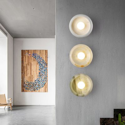 Настенный светильник Eclipse Jade Alabaster
