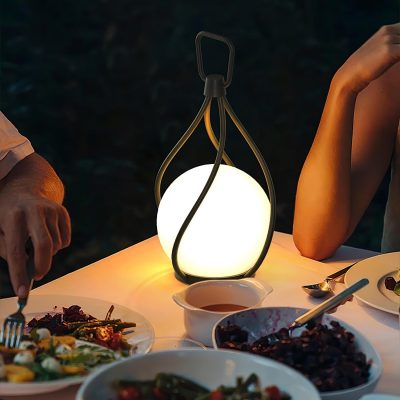 Настільна лампа, що перезаряджається Eclisse Orb Lantern