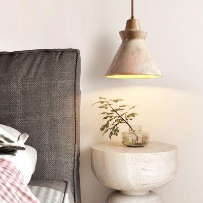 Підвісний світильник Ember Travertine Cone