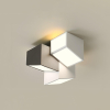 Стельовий світильник Geometric Collection — колір білий і чорний, з матеріалу залізо, метал, стиль модерн