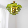 Люстра Petals Gold Murano — цвет розовый і золото, из материала метал, скло, стиль современный