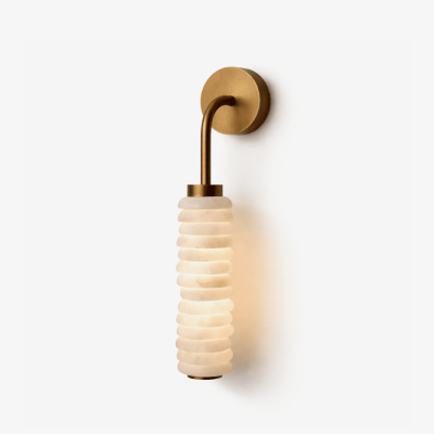 Настінний світильник Helix Alabaster