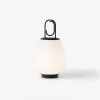 Настільна лампа Hyggelite Lantern — колір чорний і білий, з матеріалу метал, скло, стиль модерн