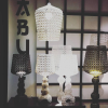 Підвісний світильник Kabuki — колір білий і прозорий, стиль модерн