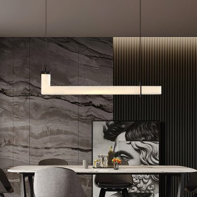 Підвісний світильник L-Axis Alabaster