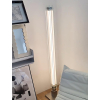 Торшер Lampadaire — торшери, колір хром і прозорий, стиль сучасний