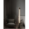 Торшер Lampadaire — торшери, колір хром і прозорий, стиль сучасний
