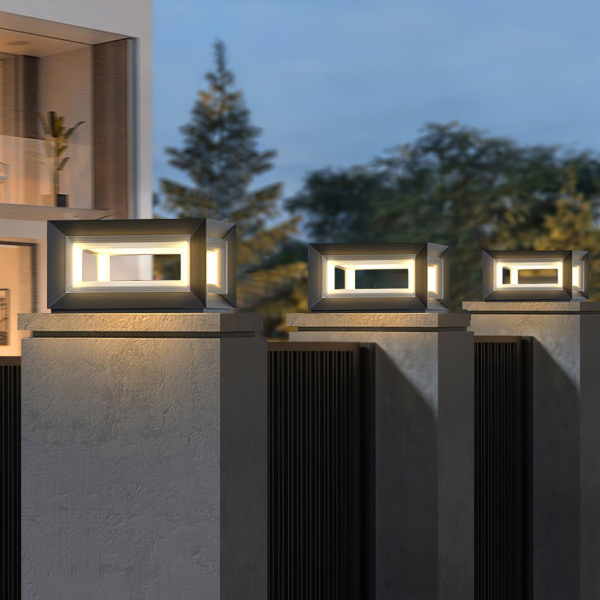 Зовнішній стовпчастий світильник Light Cube — настільна лампа