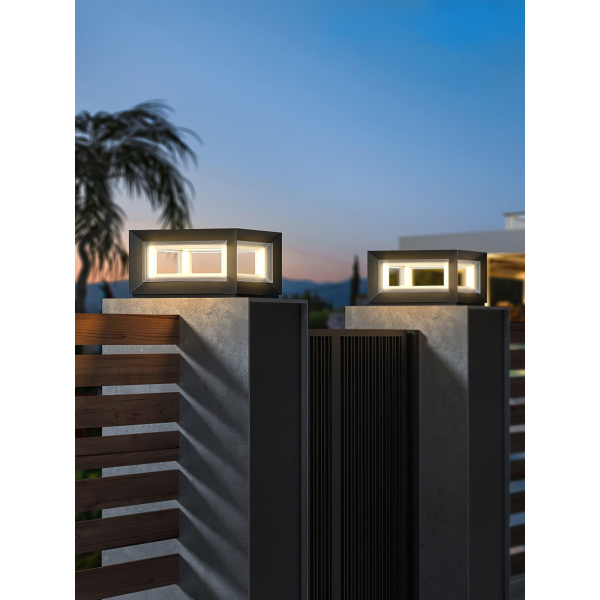 Зовнішній стовпчастий світильник Light Cube — настільна лампа