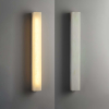 Настенный светильник Lucent Pillar Alabaster — бра, цвет белый, из материала алебастр, метал, стиль модерн