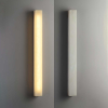 Настенный светильник Lucent Pillar Alabaster — бра, цвет белый, из материала алебастр, метал, стиль модерн