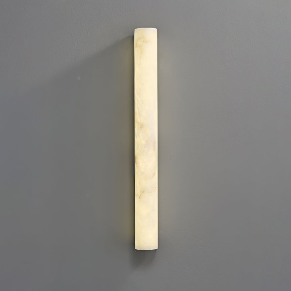 Настенный светильник Luminara Alabaster — бра, цвет белый, из материала  алебастр, метал, стиль модерн