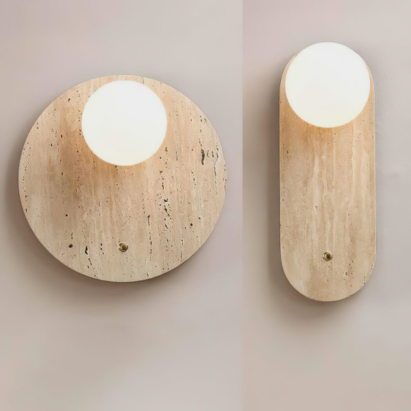 Настінний світильник Luna Travertine