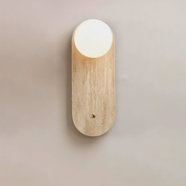 Настінний світильник Luna Travertine