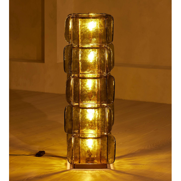 Торшер Lush Glass Tower