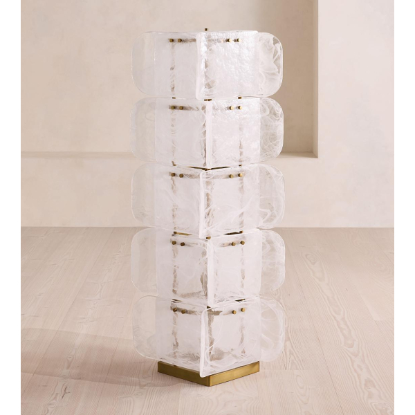 Торшер Lush Glass Tower