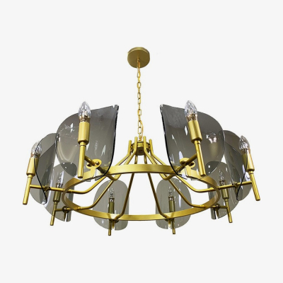 Люстра Svitlyk 756LPR0032-8 золотая