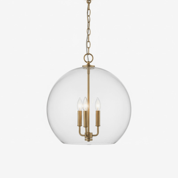 Подвесной светильник Lysander Clear Globe