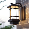 Вуличний настінний світильник Madison Lantern — бра, колір чорний