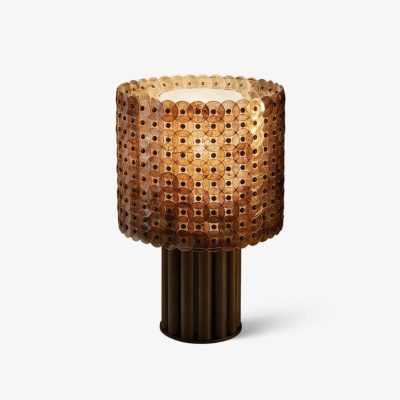 Настільна лампа Mica Disc Lattice