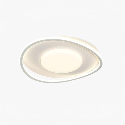 Мінімалістичний стельовий LED світильник Геометрія