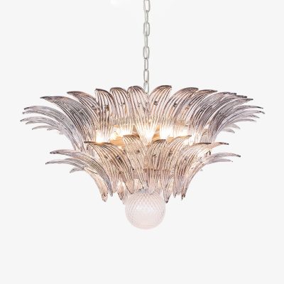 Прозрачная люстра Murano Palmette