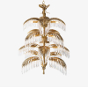 Люстра Palmera Brass — цвет латунь і прозрачный, стиль современный