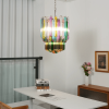 Кольорова люстра Prismatic Murano — люстри дизайнерські, з матеріалу  метал, скло, стиль модерн