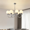 Люстра Progress Lighting Carisa — люстри дизайнерські, колір хром, з матеріалу метал, залізо, стиль модерн