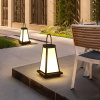 Уличный садовый фонарь Roam Lantern — настольная лампа, цвет черный і белый, из материала нержавіюча сталь, акрил, стиль модерн