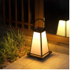 Уличный фонарь на солнечных батареях Roam Lantern — настольная лампа, цвет черный і белый, из материала нержавіюча сталь, акрил, стиль модерн