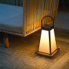 Уличный фонарь на солнечных батареях Roam Lantern — настольная лампа, цвет черный і белый, из материала нержавіюча сталь, акрил, стиль модерн