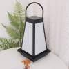 Уличный фонарь на солнечных батареях Roam Lantern — настольная лампа, цвет черный і белый, из материала нержавіюча сталь, акрил, стиль модерн