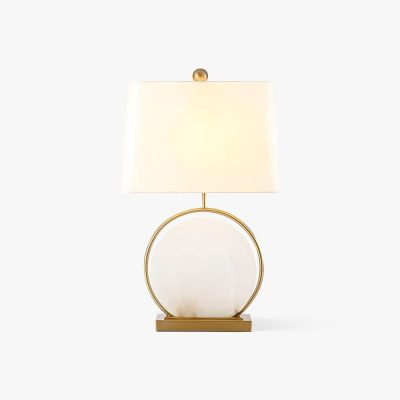 Настільна лампа Roma White Alabaster