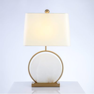 Настільна лампа Roma White Alabaster