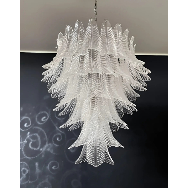 Кришталева люстра Rosalind Murano Clear — люстри дизайнерські, колір прозорий, з матеріалу  метал, скло, стиль сучасний