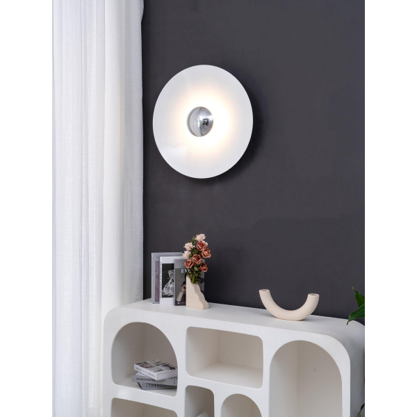 Настінний світильник Simplicity Glow — бра, колір помаранчевий і мідь, з матеріалу залізо, метал, стиль модерн