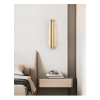 Настенный светильник Solace Travertine Beam — бра, цвет желтый, из материала жовтий травертин, метал, стиль модерн