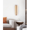 Настенный светильник Solace Travertine Beam — бра, цвет желтый, из материала жовтий травертин, метал, стиль модерн