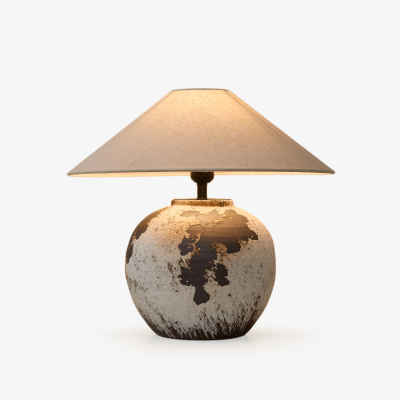 Настільна керамічна лампа Speckled Globe