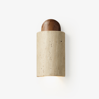 Настінний світильник Travertine Cylinder Cap