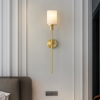 Бра Tracie Classic Alabaster — цвет медь і черный, из материала  метал, алебастр, стиль модерн