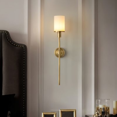 Настінний світильник Tracie Classic Alabaster