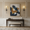 Бра Tracie Classic Alabaster — цвет медь і черный, из материала  метал, алебастр, стиль модерн