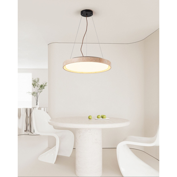 Светодиодный подвесной светильник Travertine Circle