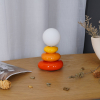 Настольная лампа Triple Gourd — цвет красный і синий, из материала скло, кераміка, стиль модерн