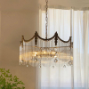 Люстра Vacarro — люстри дизайнерські, колір прозорий, з матеріалу латунь, скло, стиль модерн
