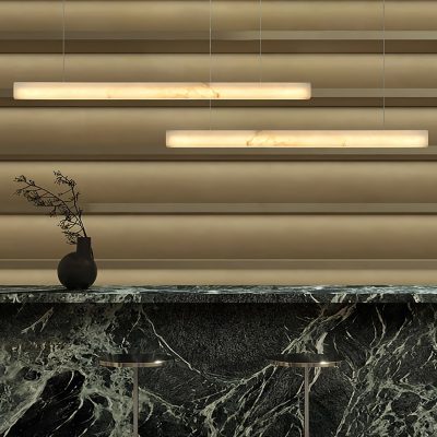 Підвісний світильник Velmore Linea Alabaster